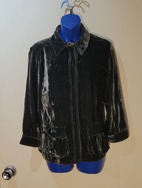 Green Velvet Blazer/Jacket